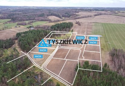 Pięknie położona działka w otulinie lasu