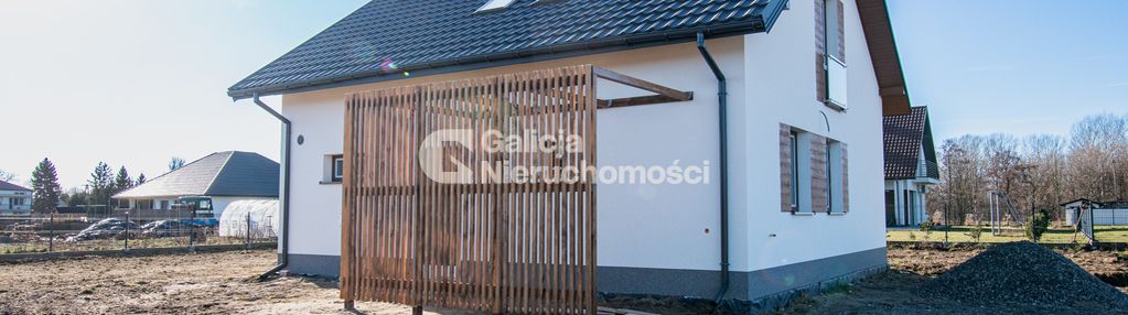 Dom w stanie deweloperskim - działka 10ar.