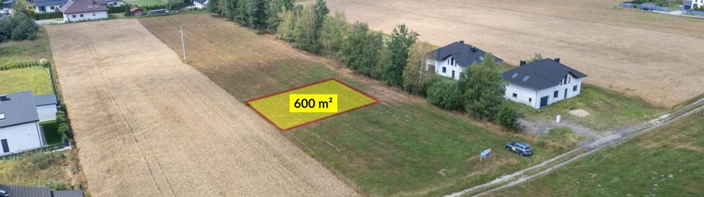 Działka budowlana lubliniec wymyślacz 600m2