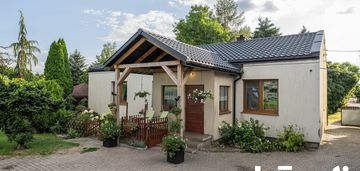 Rustykalny dom + duże hale - 2 km od radomia