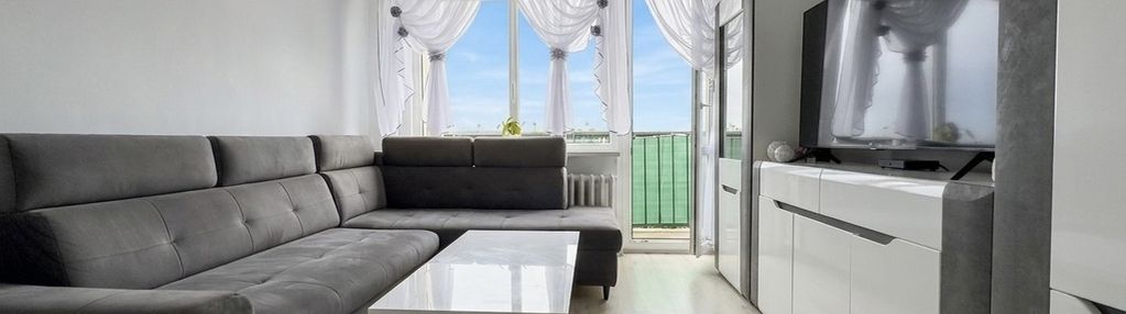 3 pokoje z balkonem przy parku nad strumykiem