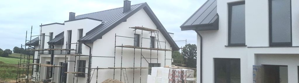 Nowoczesny dom | duży ogród| pompa | żukowo