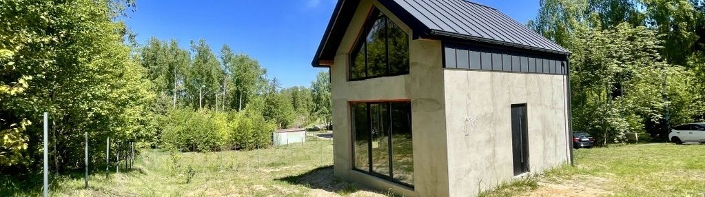 Nowy dom, działka rekreacyjna, blisko rzeka świder