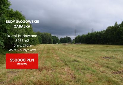 Działki budowlane 39a w budach głogowskich