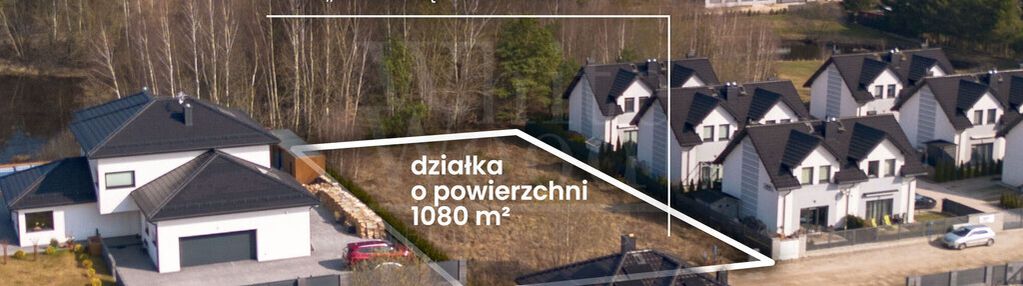 Zaciszna działka z mpzp wśród nowej zabudowy