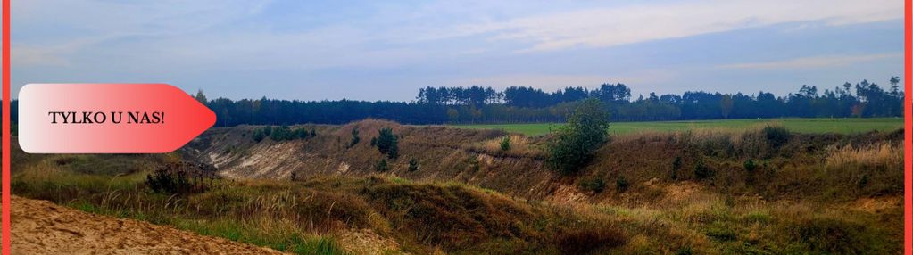 Tylko u nas! kopalnia piasku - możliwość rekultyw.