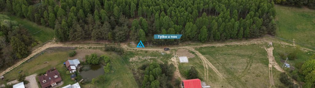 Atrakcyjne działka otoczone lasem.