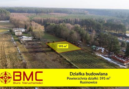 Działka budowlana rusinowice 595m2