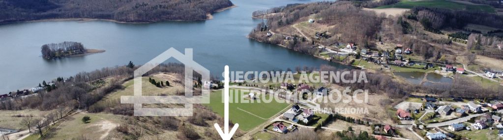 Działka budowlana z widokiem na jezioro ostrzyckie