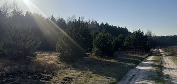 Idealne miejsce na dom,6241 m² blisko lasu i rzeki