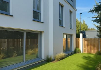 Nowoczesny segment narożny 139 m² z dużym ogrodem