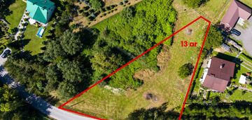 Na sprzedaż działka 13 arów łukanowice zgłobice