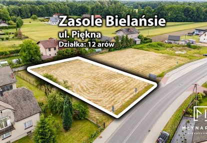 12 arów przy ul. pięknej! | okazja |