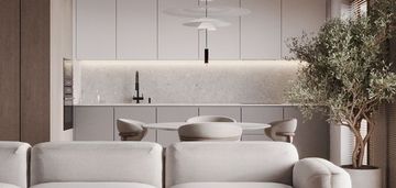 Niska zabudowa przy parku żernickim