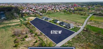 Działka budowlana 6792 m2 ul. banacha