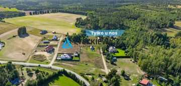 Działka 1434 m² z wz | 200 m od brdy | media