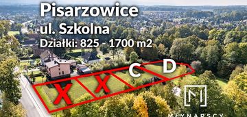 1700 m2|działka d | budowlane | pisarzowice |