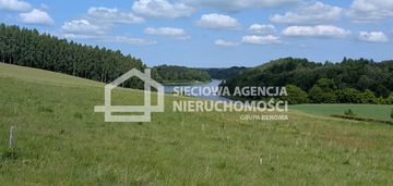 Działka z niepowtarzalnym widokiem na jezioro