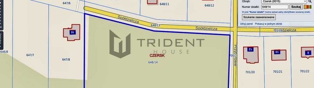 Działka z możliwością podziału w  czarsku!