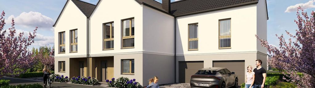 Bliźniak | działka 590 m2 | balkon | siechnice