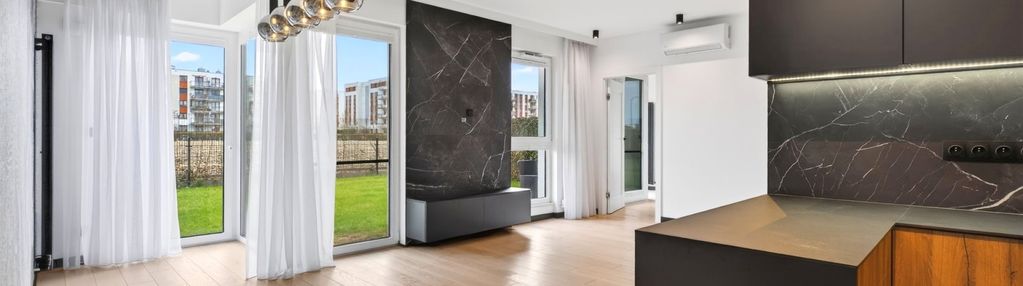 Designerski apartament 86 m² z ogrodem 135 m²