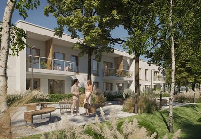 Mieszkanie z antresolą i ogrodem, sobieszewo