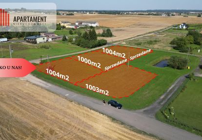 Tylko u nas! cztery działki, spokojna okolica