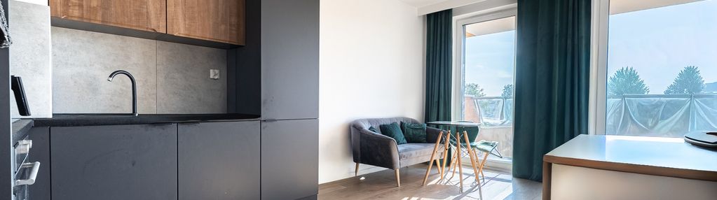 Studio z wydzieloną sypialnią*28m2*woźniców