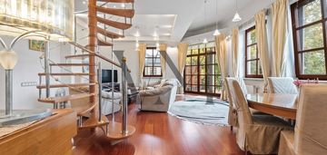 Dwupoziomowy apartament 130m2 na mokotowie