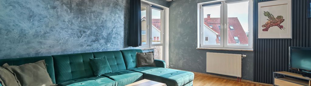 Przestronne dwupokojowe mieszkanie z balkonem