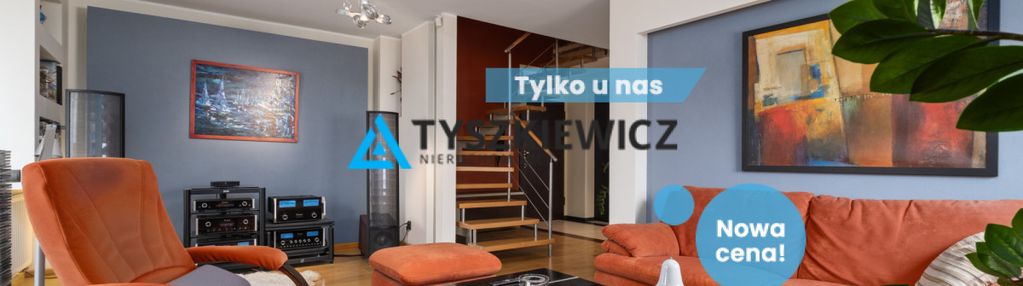 Dwupoziomowy apartament z tarasem, kom. i halą