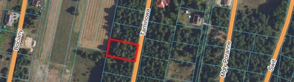 1z5 działka budowlana kuklówka radz. ul. tarninowa