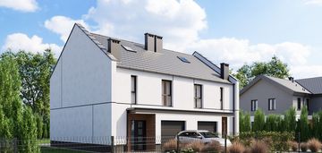 Nowość bliźniak z ogródkiem i garażem w sercu rumi