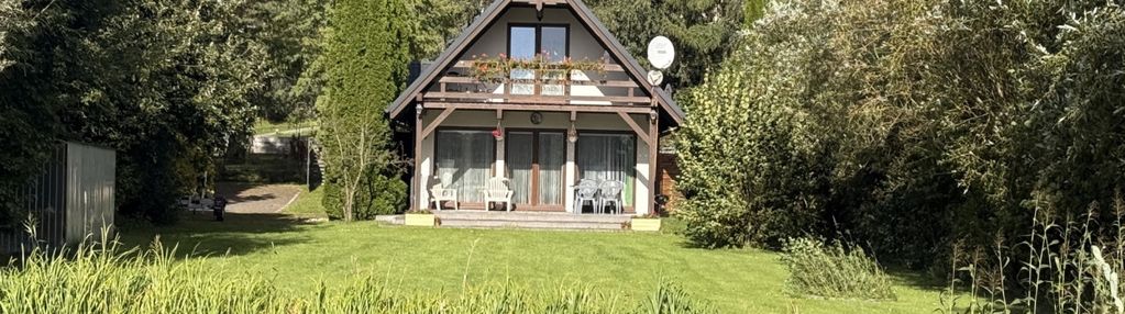 Jezioro tuchomskie | dom z bezpośrednim dostępem