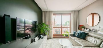 Wysoki standard, 3 pokoje, garaż, balkon