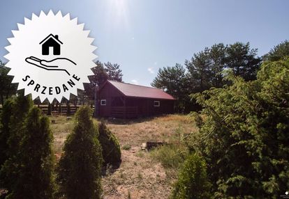 Domek letniskowy nad jeziorem gim, piękna okolica, las