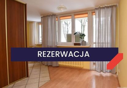 Przytulna kawalerka z balkonem parter glazera