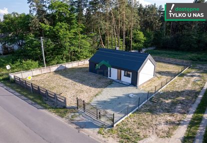 Nowy dom z widokiem na las stan deweloperski.