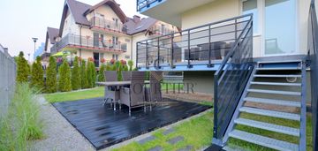Ogród 120 m2 - piwnica 6 m2 - balkon 19 m2 - nowe