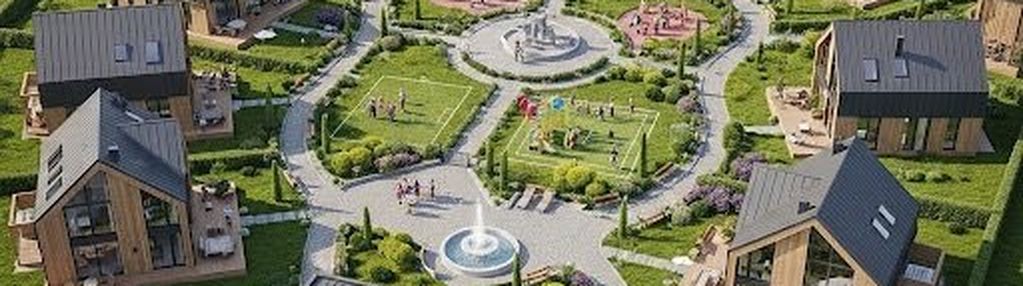 Działka z warunkami na 10 domków rekreacyjnych.