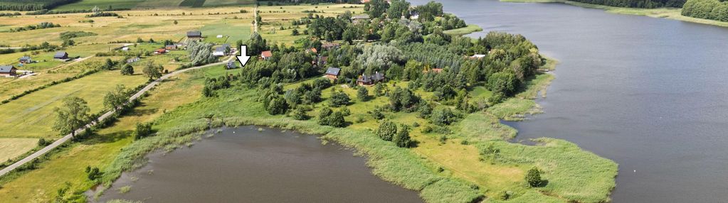 Działka budowlana z bezpośrednim dostępem do jeziora brajnickiego