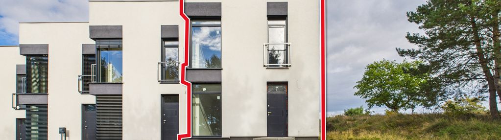 Na sprzedaż nowoczesny dom w zabudowie szeregowej