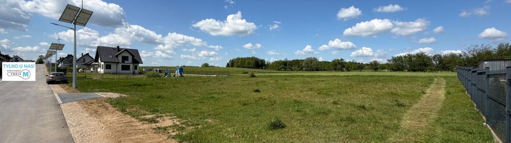 Działka z wz, nowa zabudowa,  spokojna okolica