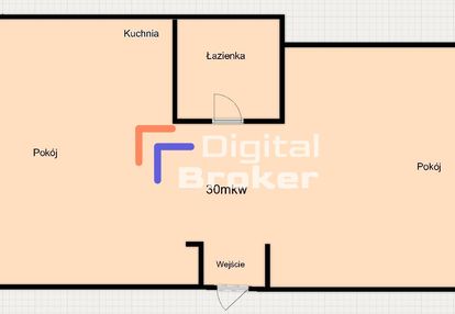 30 m² na parterze – świetny dojazd do centrum
