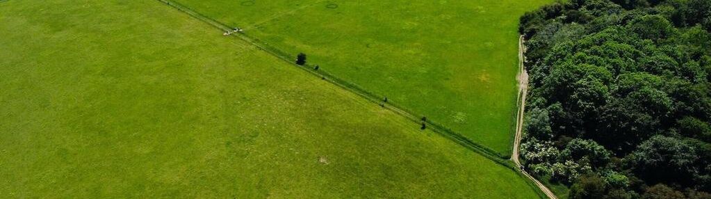 Działka w pierwszej linii zabudowy żelków