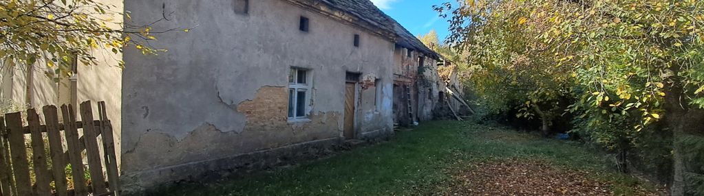 Dom na wsi do remontu z 5,5 ha ziemi.