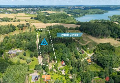 Piękna działka na kaszubach z widokiem na jezioro