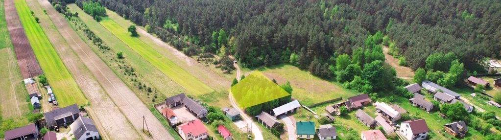 Działka budowlana 1353 m2 | roztocze środkowe