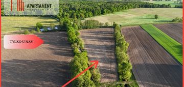 Duża eko działka przy rzece i lesie