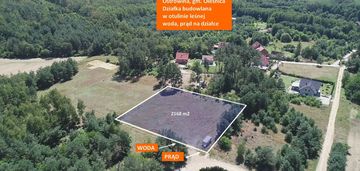 Działka do zabudowy budowlanej w leśnej otulinie